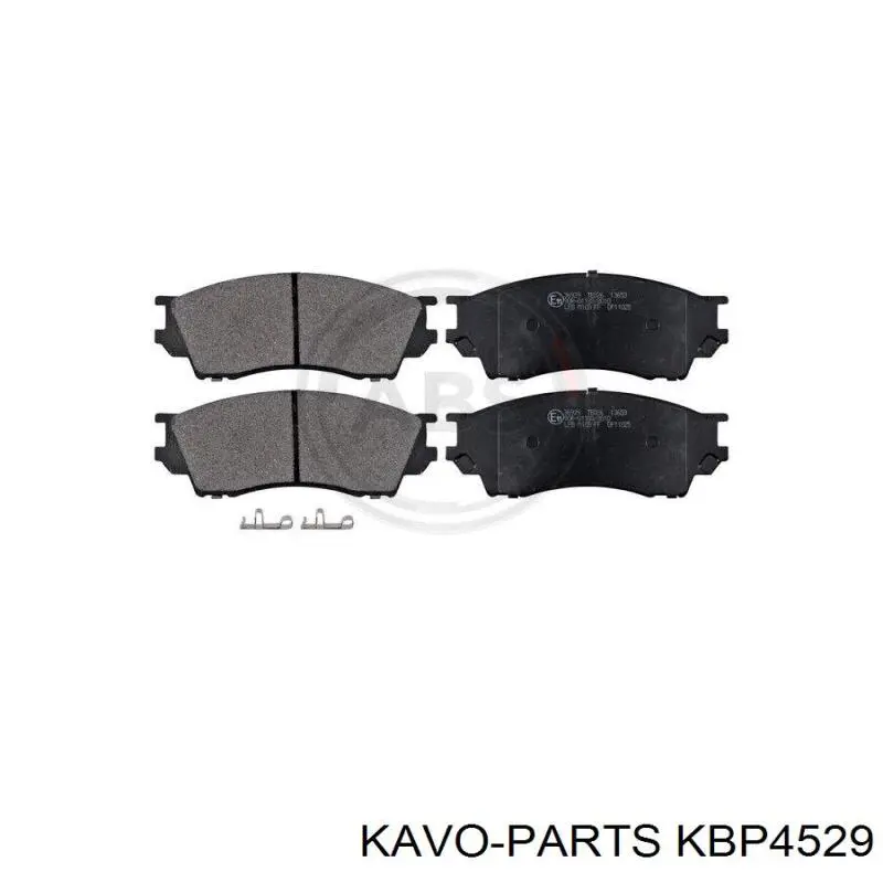 Тормозные колодки Kavo Parts KBP4529