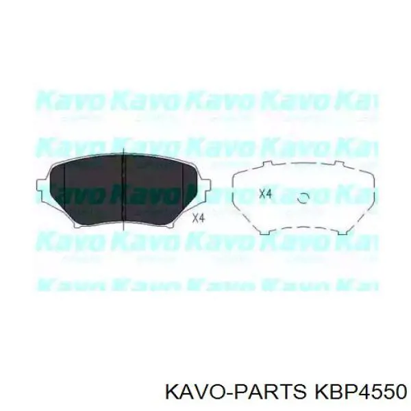 Передние тормозные колодки 161179 Power Stop