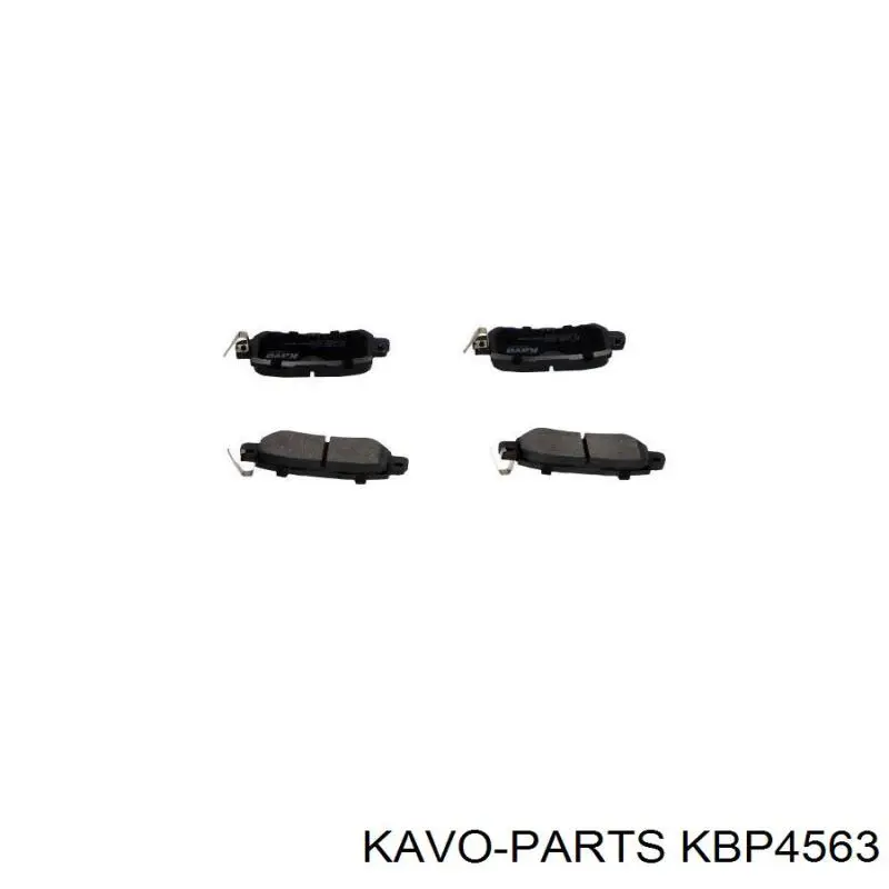 Тормозные колодки Kavo Parts KBP4563