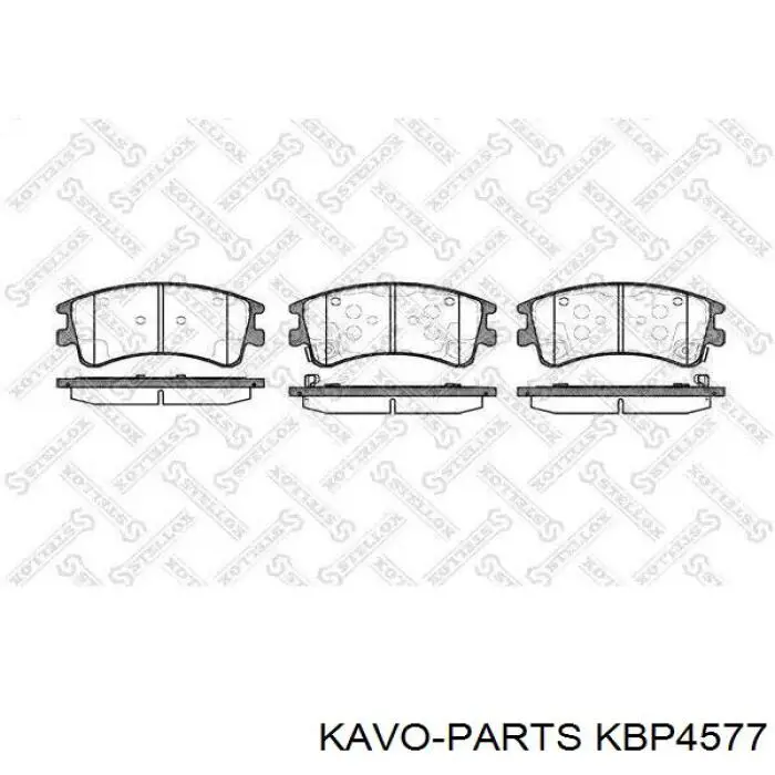 Колодки дисковые  Kavo Parts KBP4577 цена, от 19.53 USD
