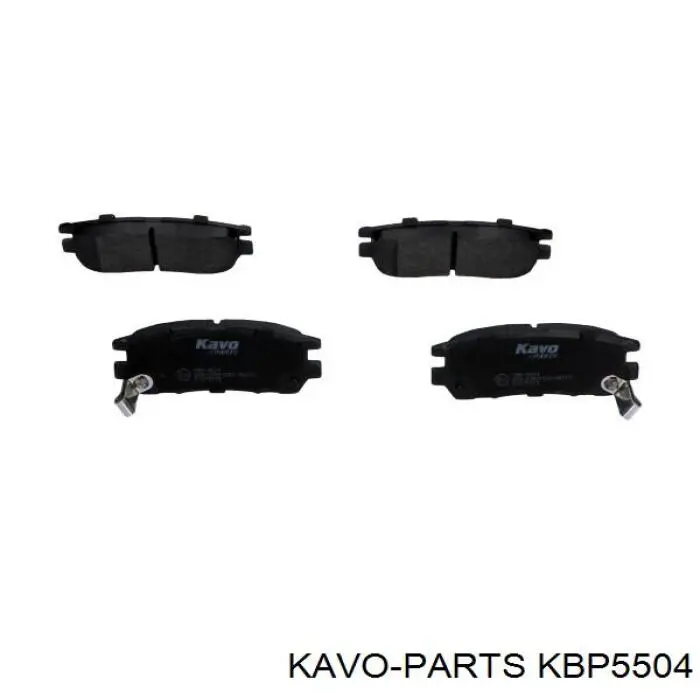 Задние дисковые колодки Kavo Parts KBP5504
