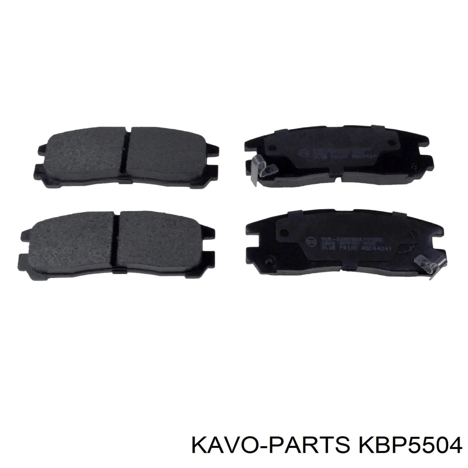 Колодки дисковые  Kavo Parts KBP5504 цена, от 15.20 USD