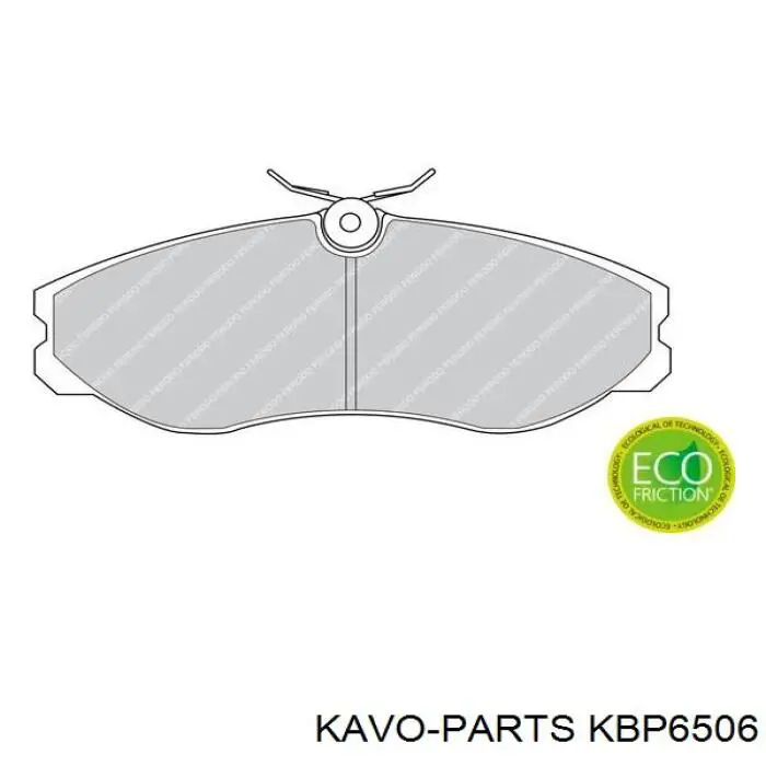 Тормозные колодки Kavo Parts KBP6506