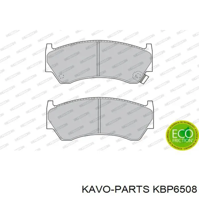 Купить KBP6508 Kavo Parts Колодки тормозные