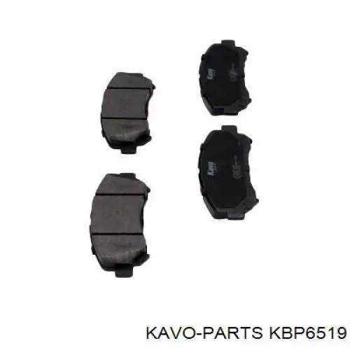 Тормозные колодки Kavo Parts KBP6519