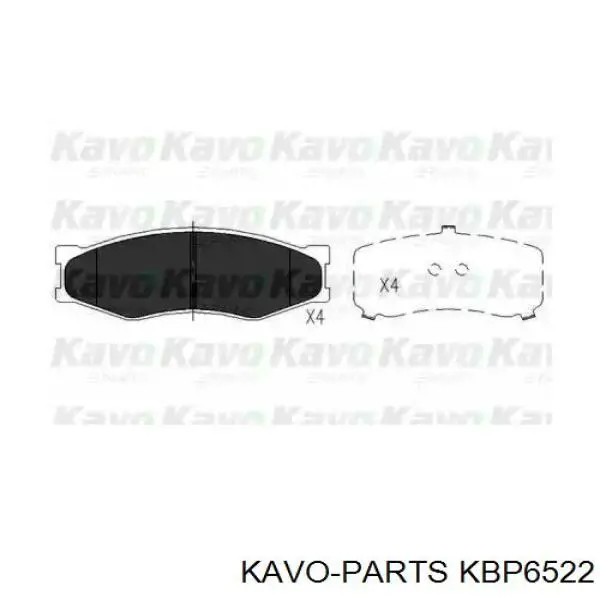 KBP-6522 Kavo Parts передние тормозные колодки
