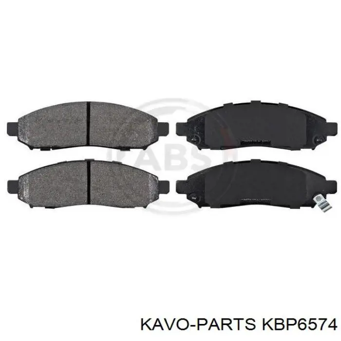 Тормозные колодки Kavo Parts KBP6574