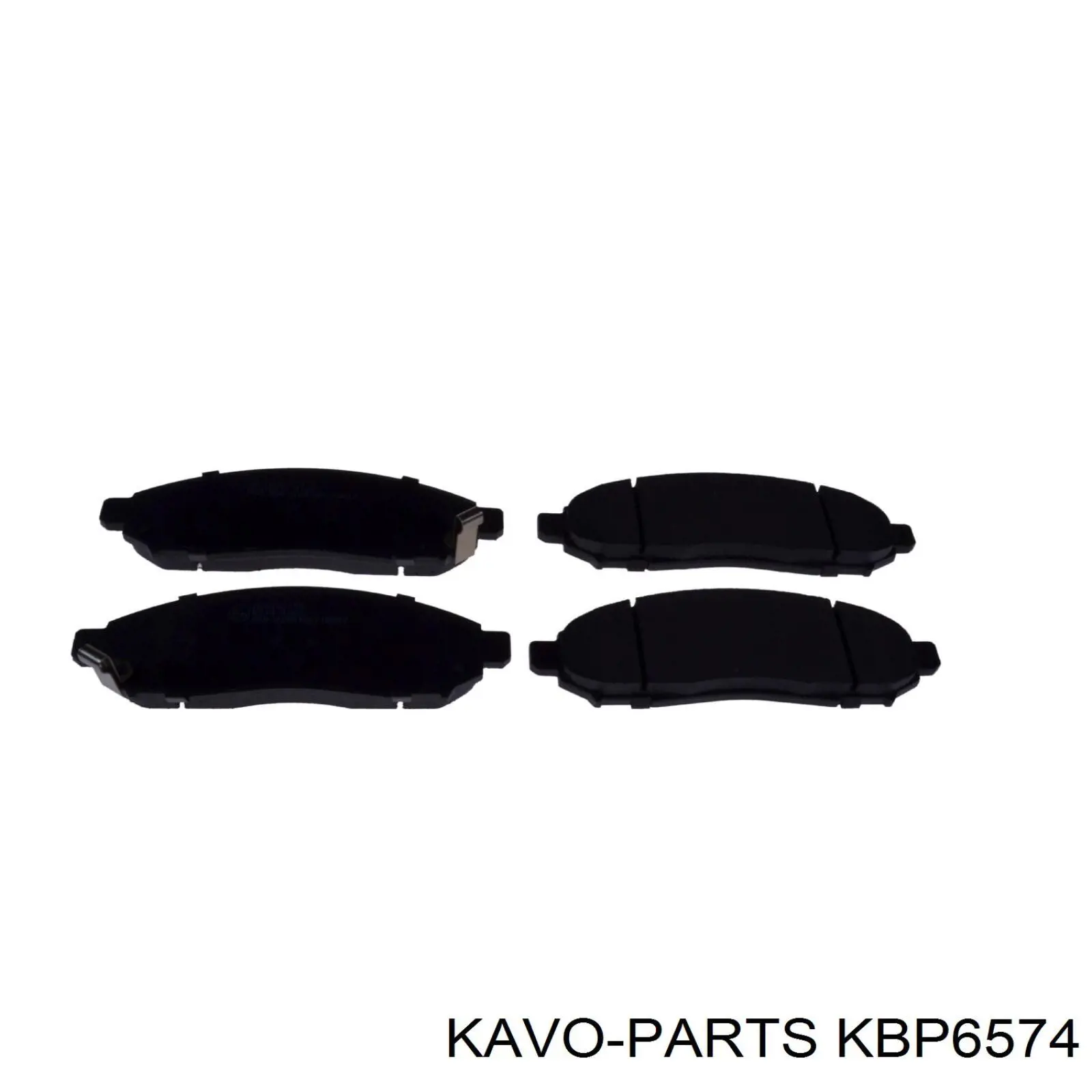 KBP6574 Kavo Parts Колодки передние
