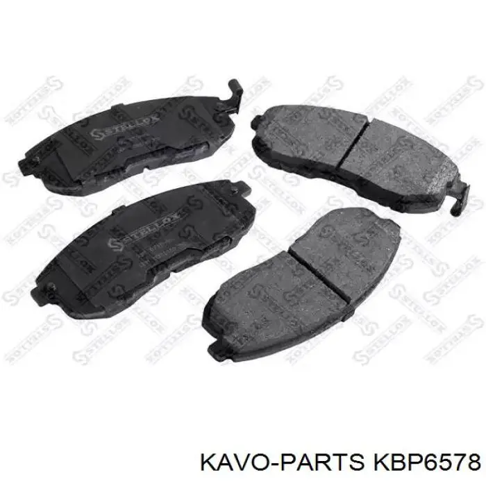 Тормозные колодки Kavo Parts KBP6578