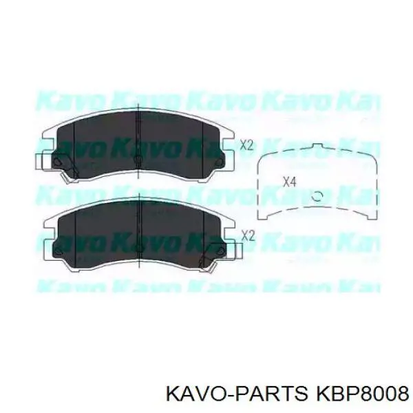 Передние тормозные колодки QF0203 Q-top