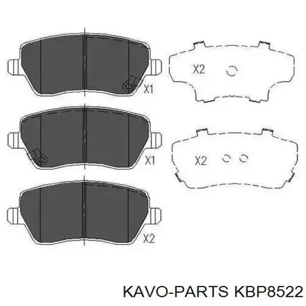 KBP-8522 Kavo Parts передние тормозные колодки