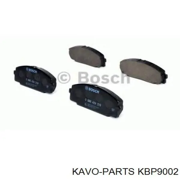 KBP9002 Kavo Parts Колодки передние