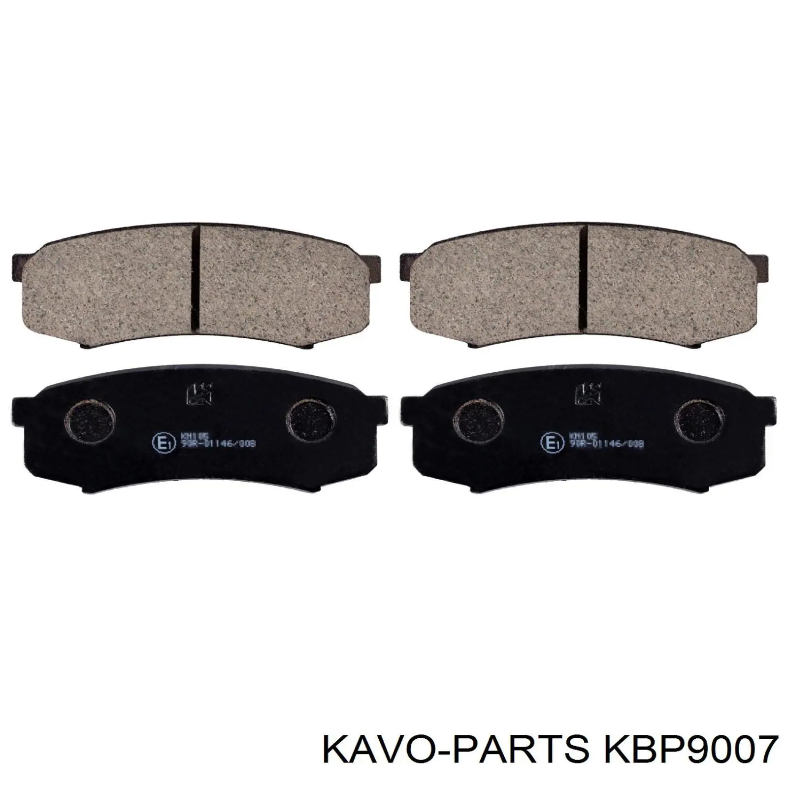 Задние дисковые колодки Kavo Parts KBP9007