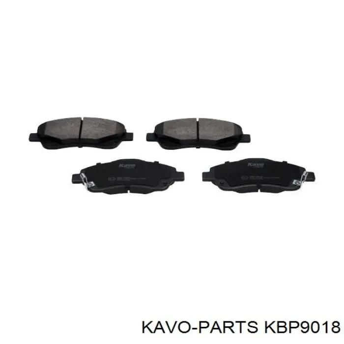 Тормозные колодки Kavo Parts KBP9018