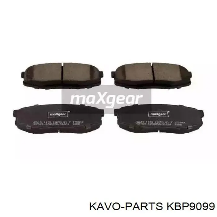 Задние дисковые колодки Kavo Parts KBP9099