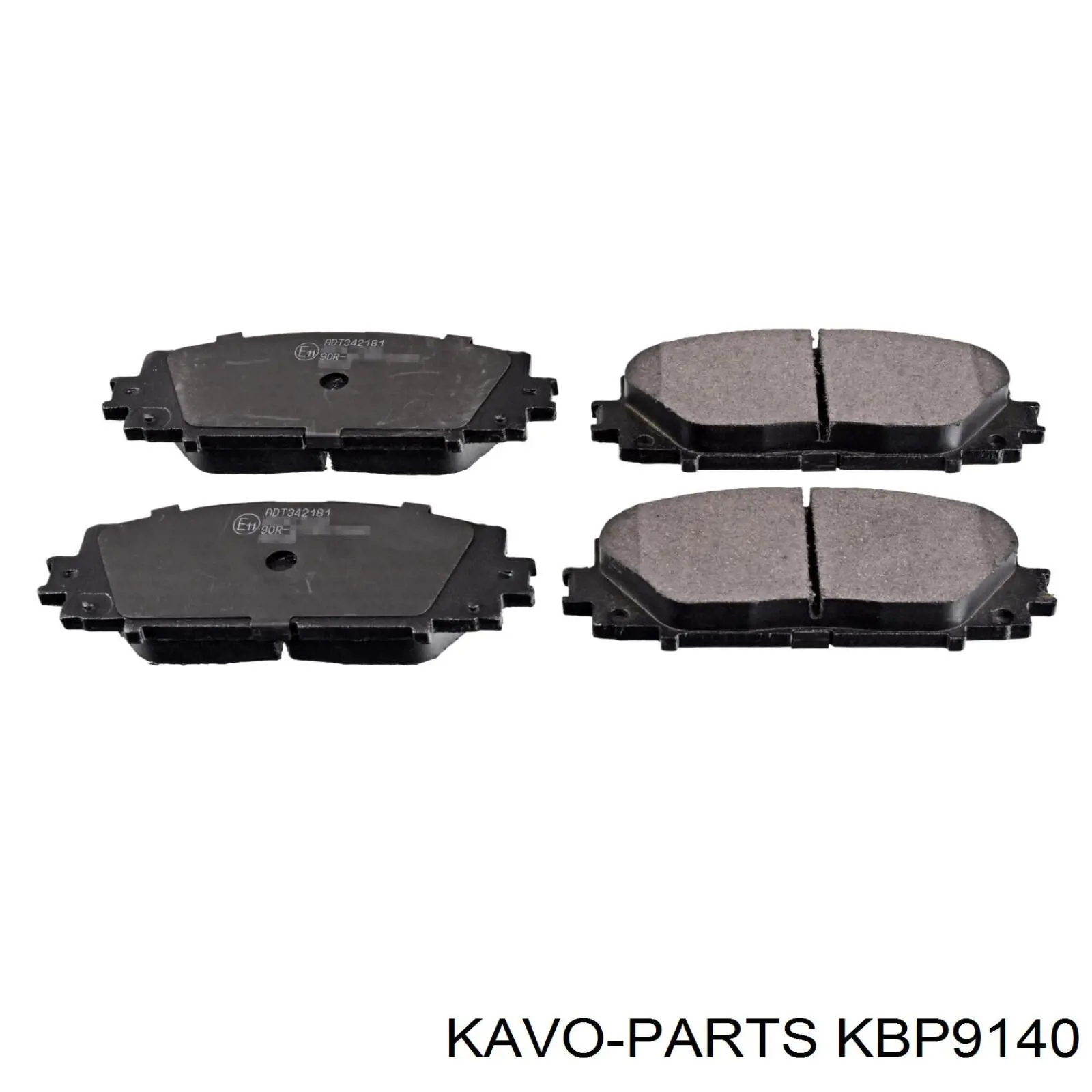 Тормозные колодки Kavo Parts KBP9140