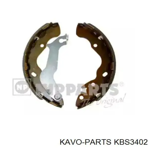 Купить KBS3402 Kavo Parts Задние барабанные тормозные колодки
