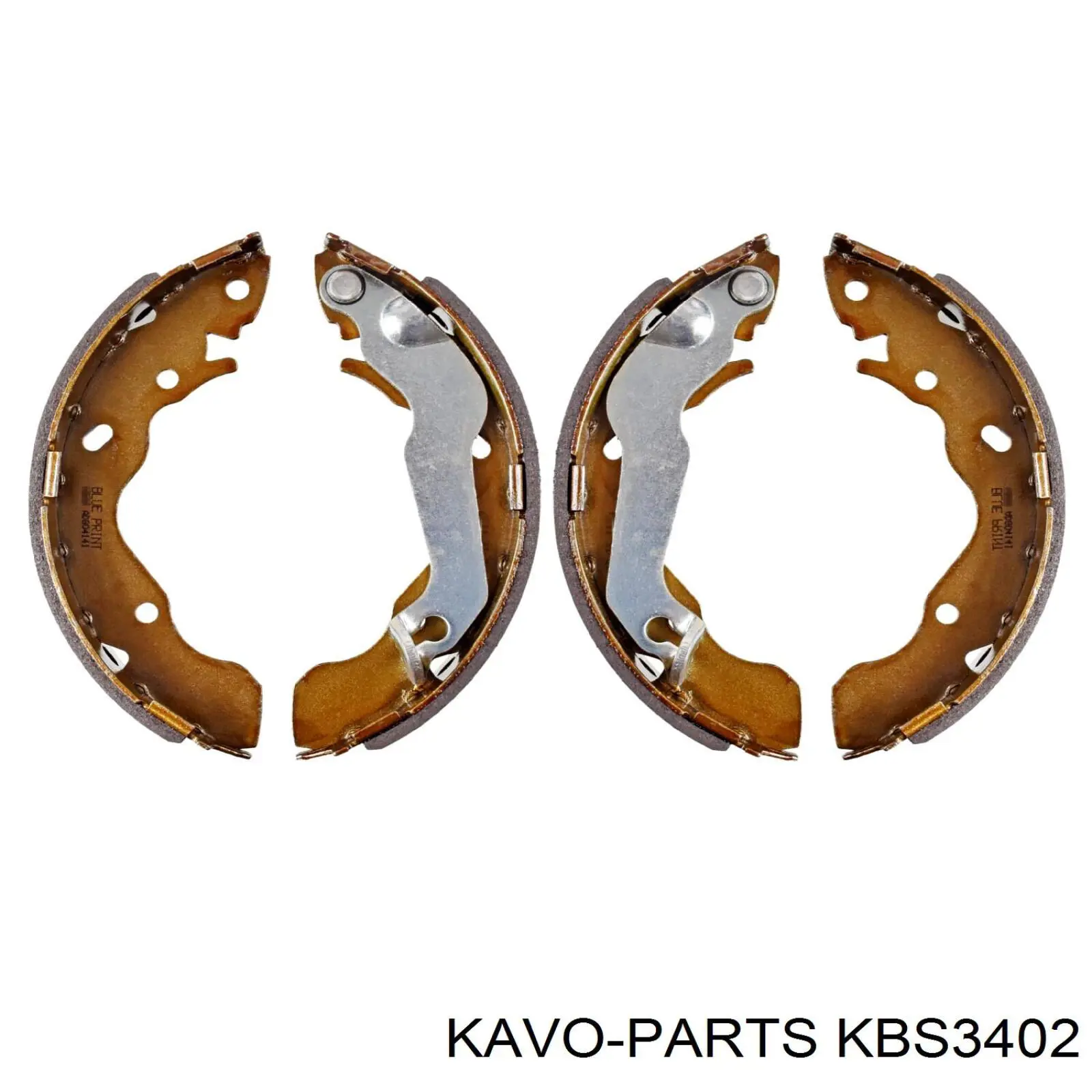 Барабанные колодки Kavo Parts KBS3402