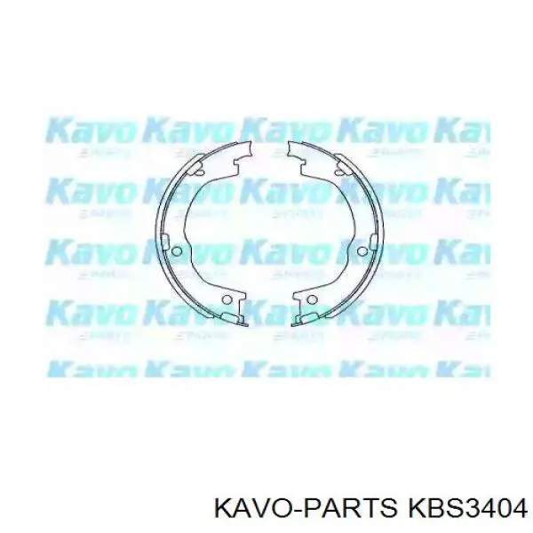 Колодки ручника (стояночного тормоза) Kavo Parts KBS3404