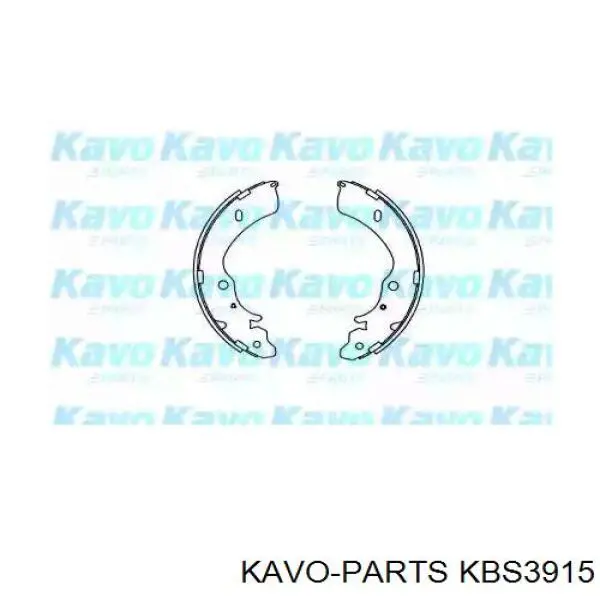 Задние барабанные колодки KBS3915 Kavo Parts