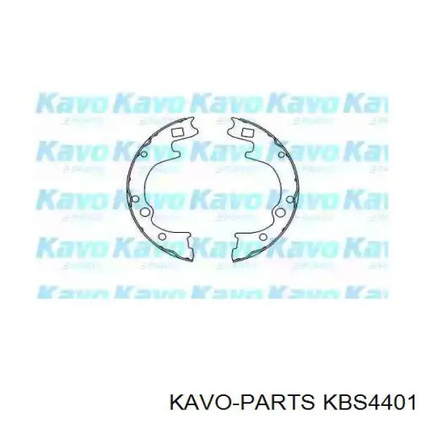 Задние барабанные колодки KBS4401 Kavo Parts