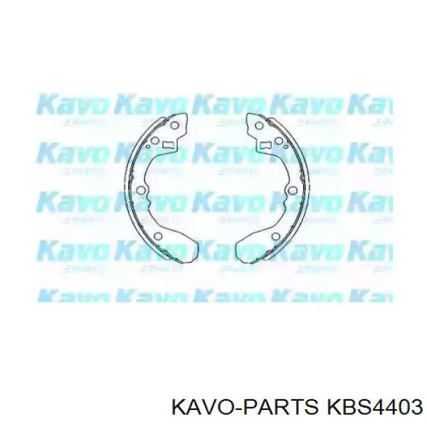 Задние барабанные колодки KBS4403 Kavo Parts