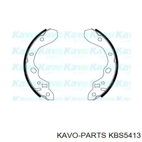 Задние барабанные колодки KBS5413 Kavo Parts