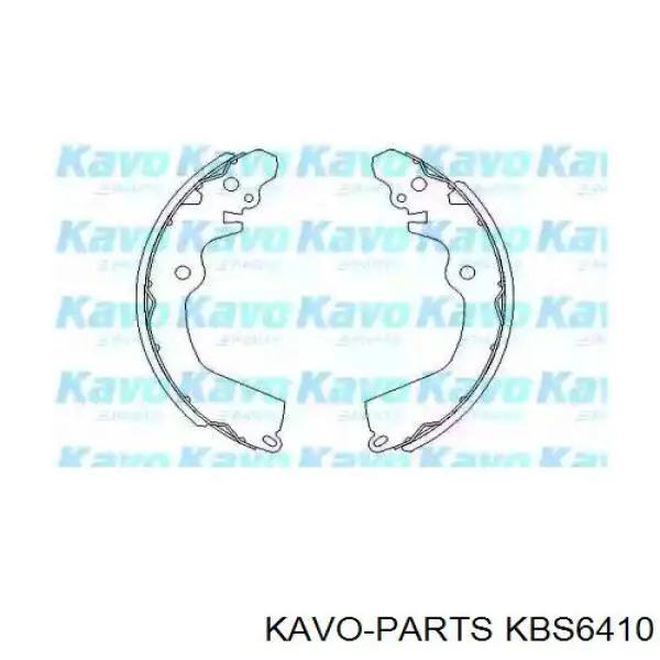 KBS-6410 Kavo Parts задние барабанные колодки