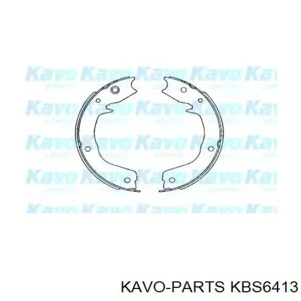 Колодки ручника (стояночного тормоза) Kavo Parts KBS6413