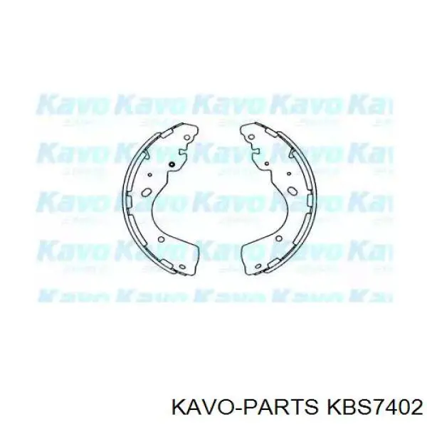 Колодки тормозные задние барабанные Kavo Parts KBS7402