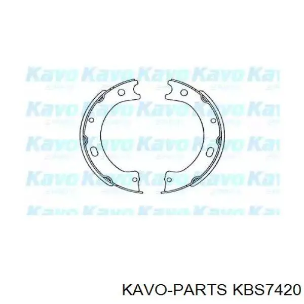 Колодки ручника KBS7420 Kavo Parts