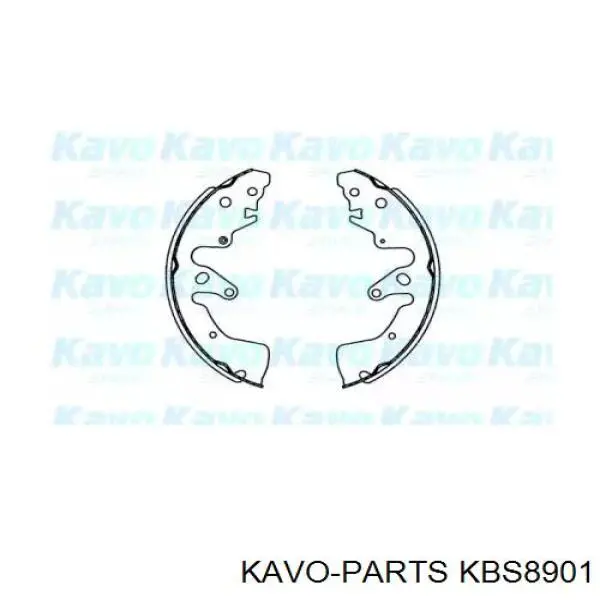 Колодки тормозные задние барабанные Kavo Parts KBS8901