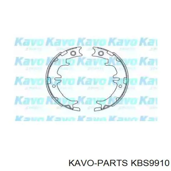 Задние барабанные колодки KBS9910 Kavo Parts