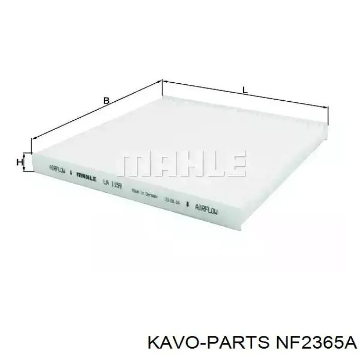Фильтр топливный Kavo Parts NF2365A