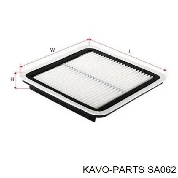 Filtro de aire SA062 Kavo Parts