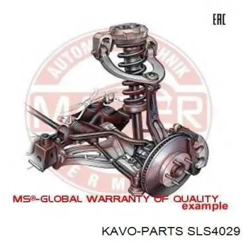 Стойки стабилизатора Kavo Parts SLS4029