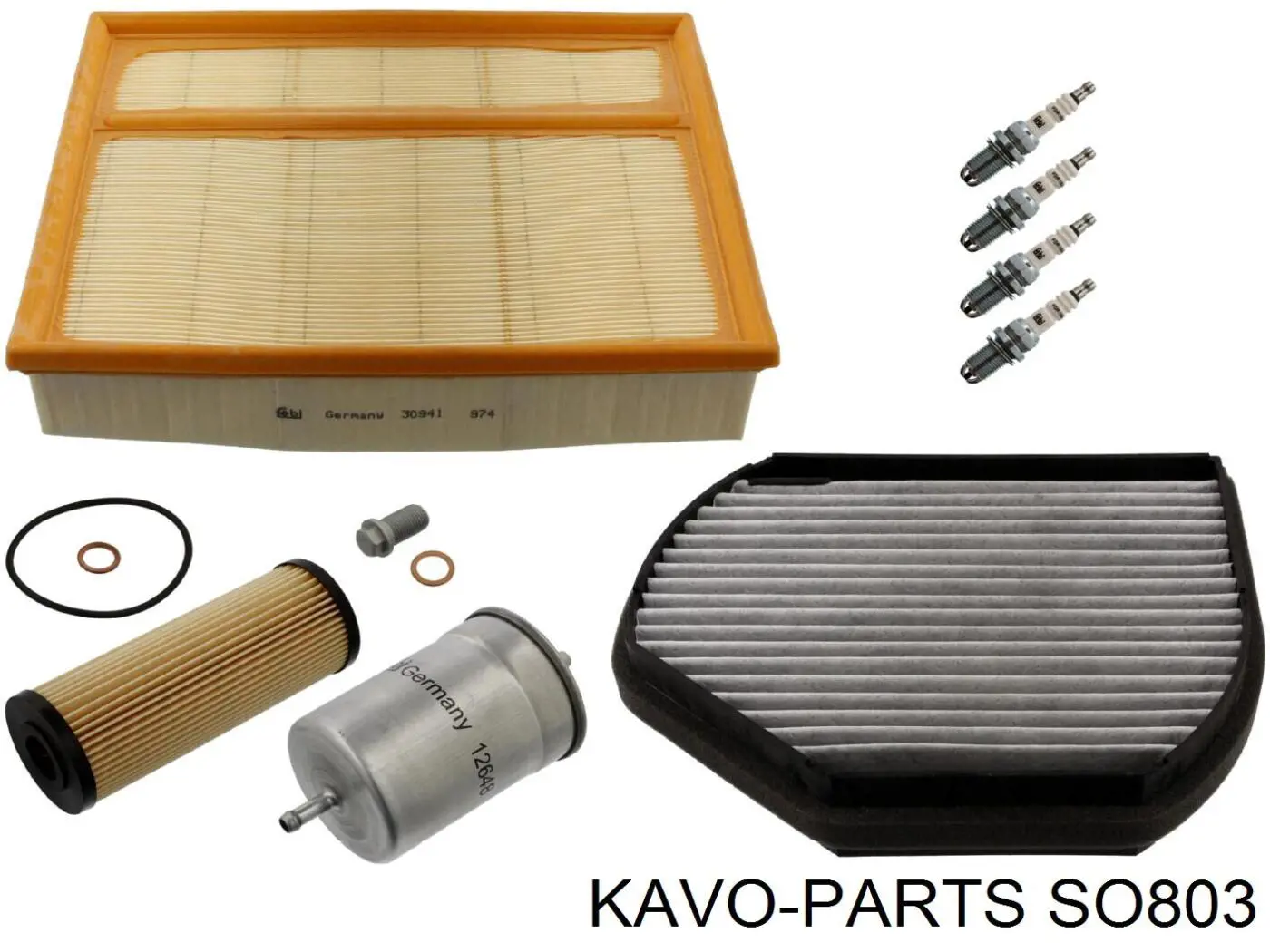 SO803 Kavo Parts Масляный фильтр двигателя