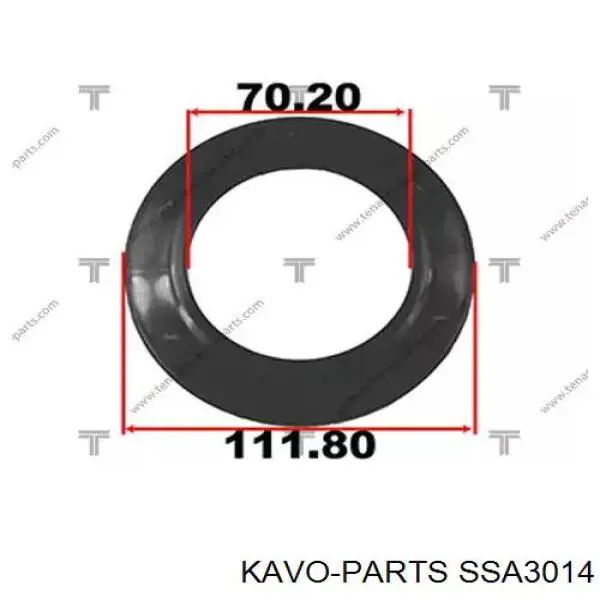 Амортизатор задний SA1505 Bremsi