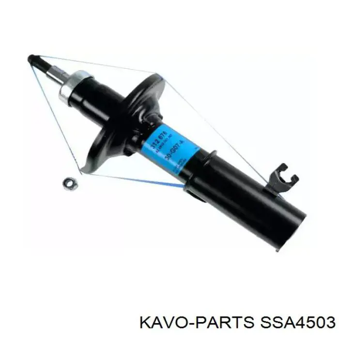 Амортизатор передней подвески левой Kavo Parts SSA4503 цена, от 39.77 USD