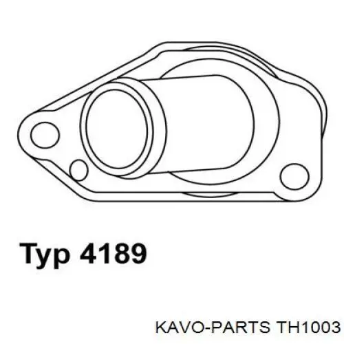 TH-1003 Kavo Parts термостат