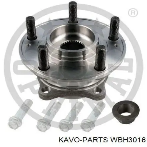 Ступицы передних колес Kavo Parts WBH3016 цена, от 67.99 USD