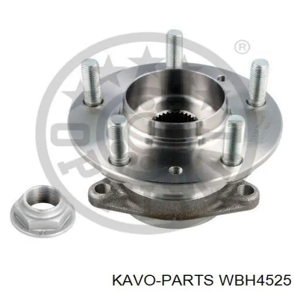 WBH4525 Kavo Parts Ступица задняя