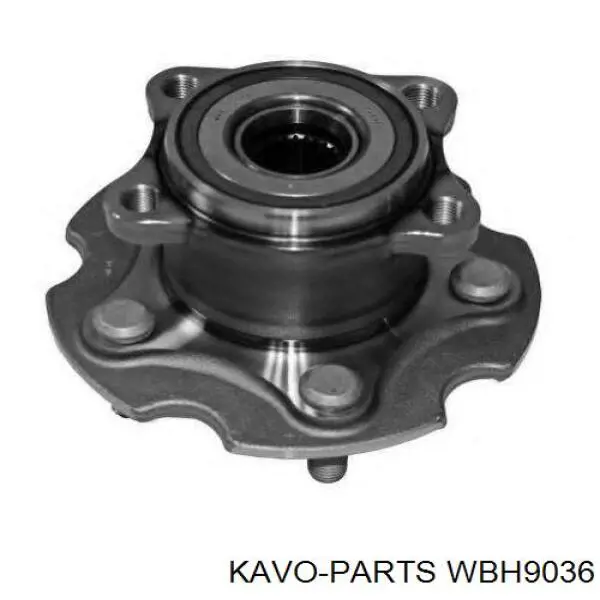 WBH9036 Kavo Parts Ступица задняя