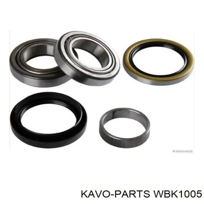 Підшипник маточини передньої WBK1005 Kavo Parts