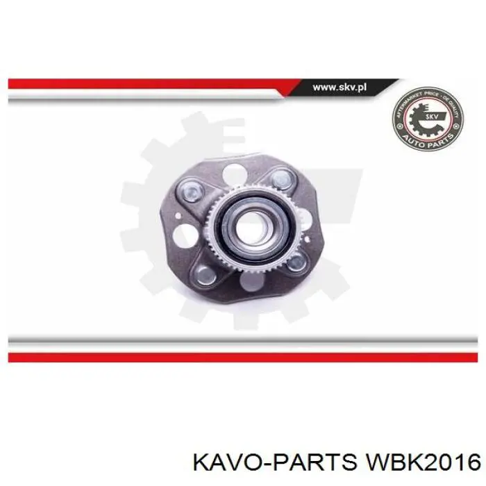 Ступица задняя WBK2016 Kavo Parts