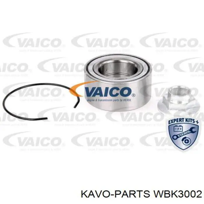 Комплект подшипника ступицы колеса Kavo Parts WBK3002 цена, от 16.14 USD