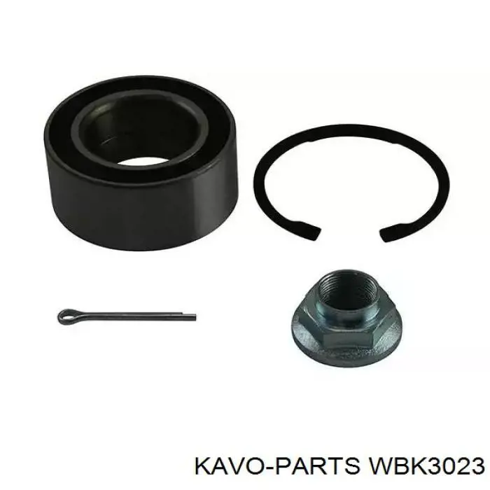 Подшипник ступицы передней Kavo Parts WBK3023