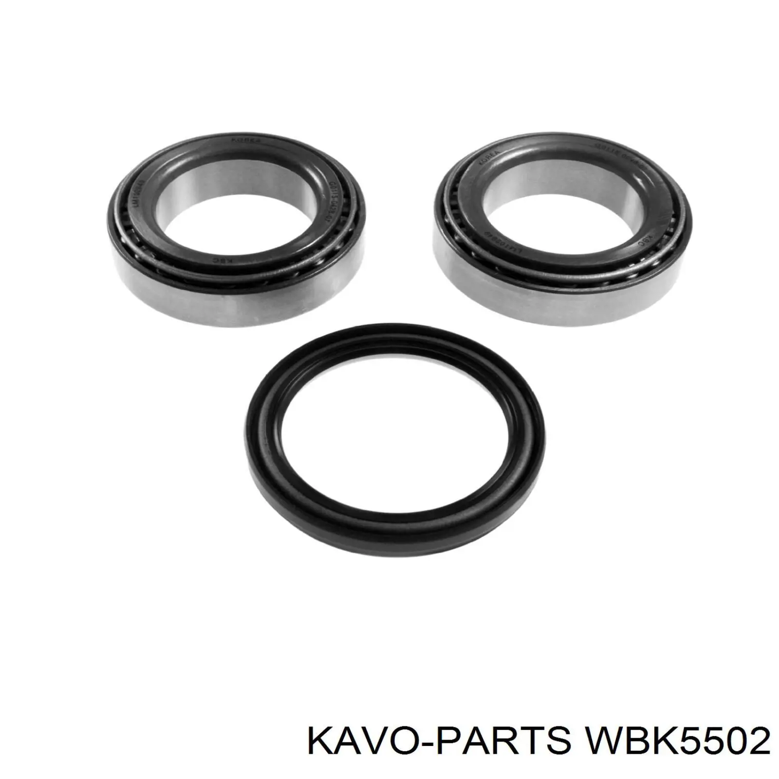 Cojinete de rueda delantero WBK5502 Kavo Parts