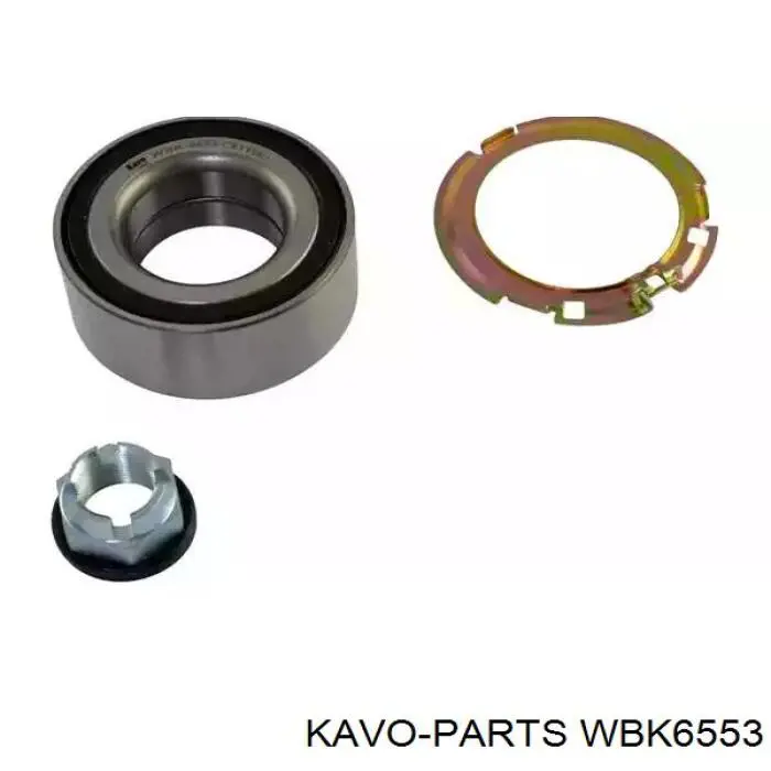 WBK-6553 Kavo Parts rolamento de cubo dianteiro
