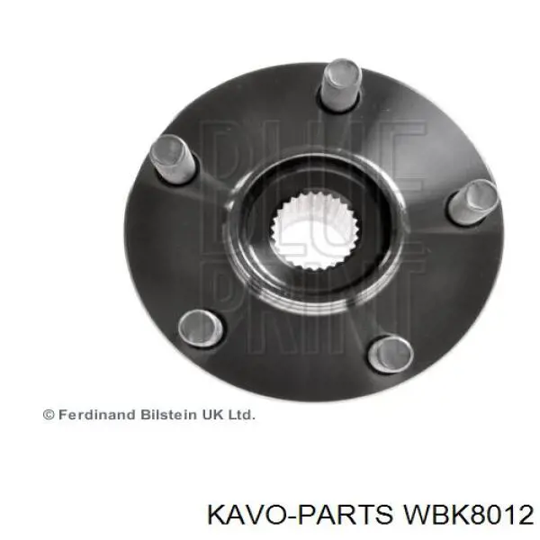 WBK8012 Kavo Parts Ступица задняя